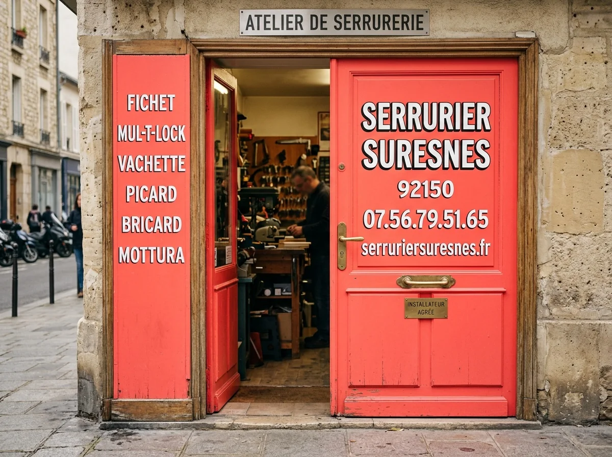 Installateur agréé · double-porte propre, marques expliquées dessous